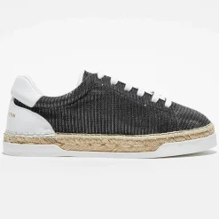 Baskets espadrilles en Lurex Lancry noires