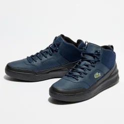 Baskets Explorateur Spt Mid 417 2 Q4 bleu marine/noir