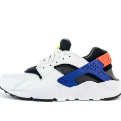 Baskets Huarache Run blanc/bleu/noir