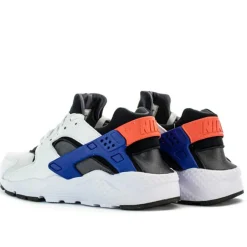 Baskets Huarache Run blanc/bleu/noir
