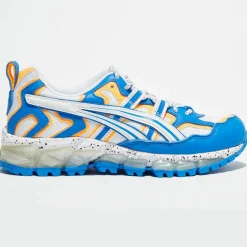 Baskets Nandi blanc/bleu