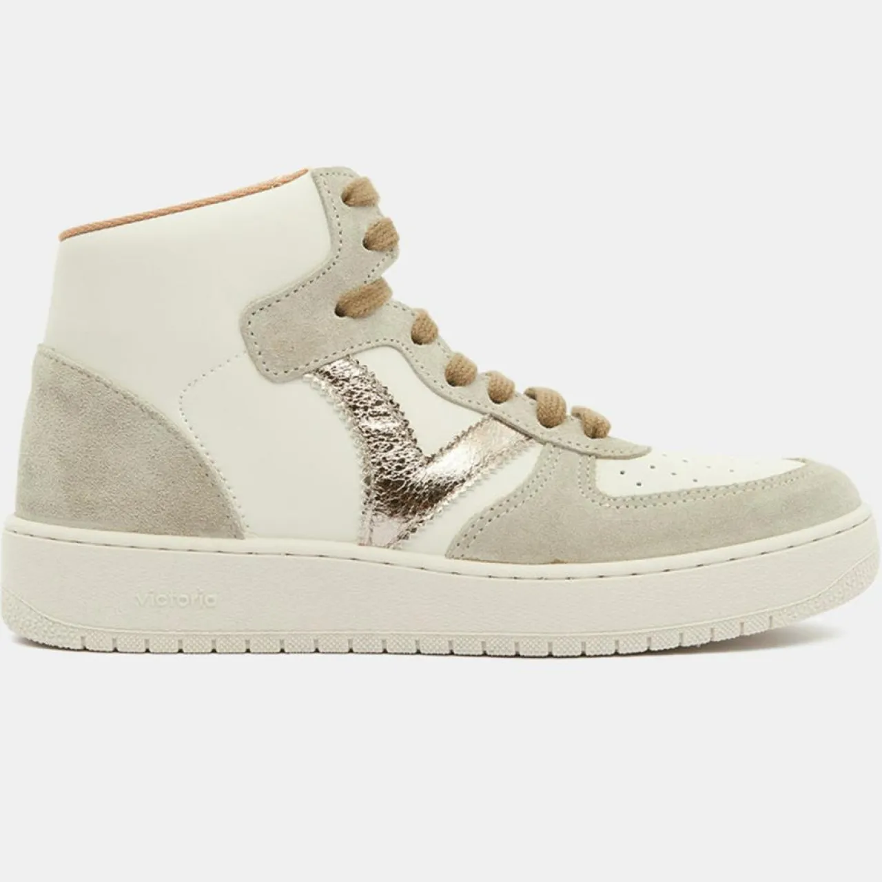 Baskets Perfhte V blanc/gris