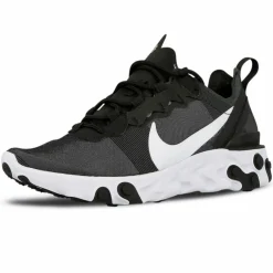 Baskets React Element 55 noir/gris/blanc