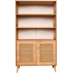 Bibliothèque Hazeran chêne - 40x90x110 cm