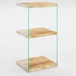 Bibliothèque Niagara chêne - 40x80x35 cm