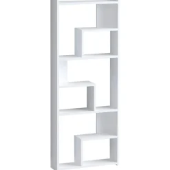 Bibliothèque prins blanche - 60x150x15 cm