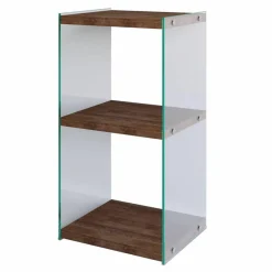 Bibliothèque R300 noyer - 40x80x35 cm