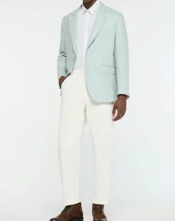 Blazer 100% Lin vert clair