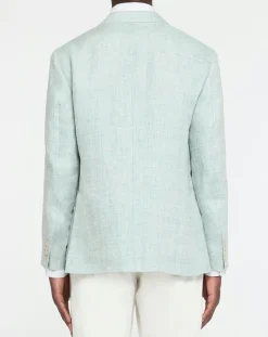 Blazer 100% Lin vert clair