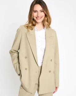 Blazer Esp vert/beige