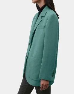 Blazer Oversize 2 boutons vert