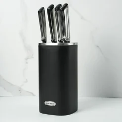 Bloc + 5 couteaux Cut noir