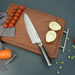 Bloc + 5 couteaux Steel noir