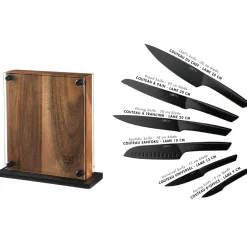 Bloc avec couteaux de cuisine Jensen Rauma - 7 pièces