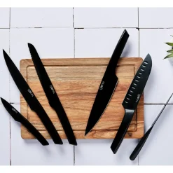 Bloc avec couteaux de cuisine Jensen Rauma - 7 pièces