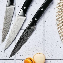 Bloc avec couteaux de cuisine et couteaux à steak Erling Loviisa - 14 pièces