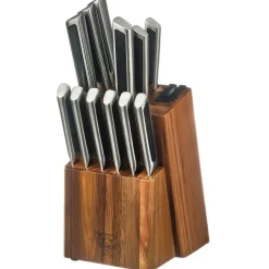 Bloc avec couteaux de cuisine et couteaux à steak Loki Loviisa - 14 pièces