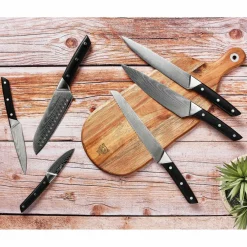 Bloc avec couteaux de cuisine Erling Porvoo - 8 pièces