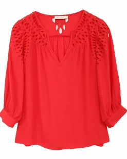 Blouse Amirah rouge