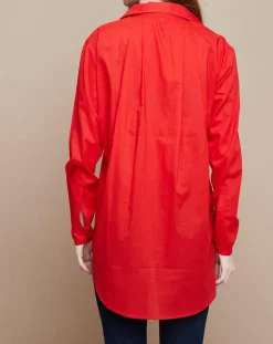 Blouse Ariane rouge