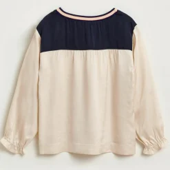 Blouse Astrid ample et fluide beige