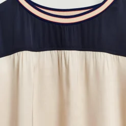 Blouse Astrid ample et fluide beige