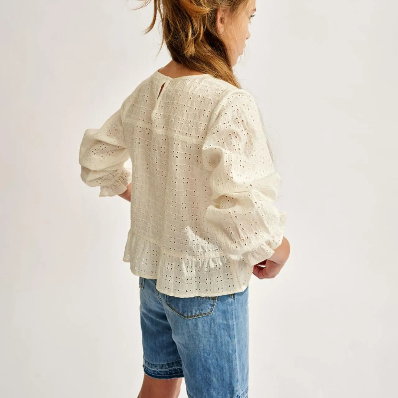 Blouse brodée Hyper blanche