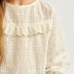 Blouse brodée Hyper blanche