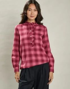 Blouse Carmen rose