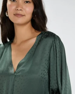 Blouse Enzo verte