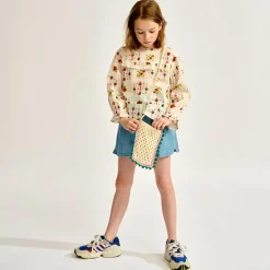 Blouse Hyper imprimée écru/ulticolore