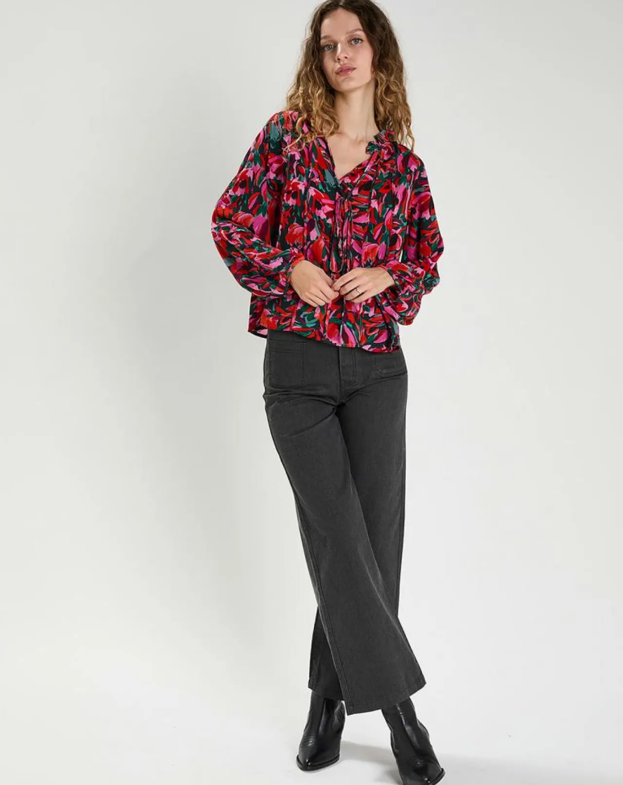 Blouse Jeanne multicolore