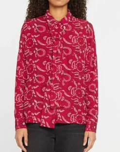 Blouse Lamia rouge