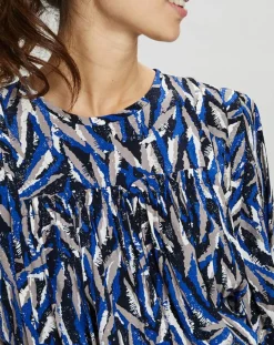 Blouse Loika bleu roi