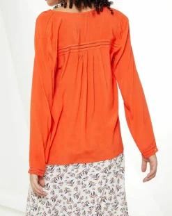 Blouse Maiwenn rouge