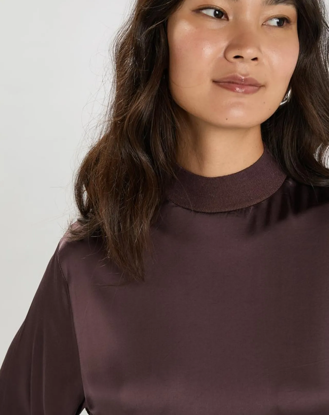 Blouse Mattie raisin