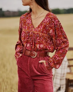 Blouse Melrose camel