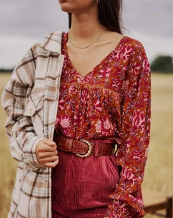 Blouse Melrose camel