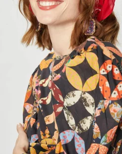 Blouse Patchwork 70 noire