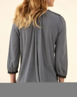 Blouse Paulette micro carreaux
