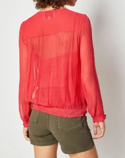 Blouse Qartil rouge