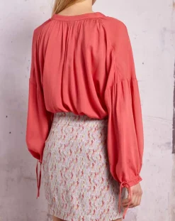 Blouse Qelly pamplemousse