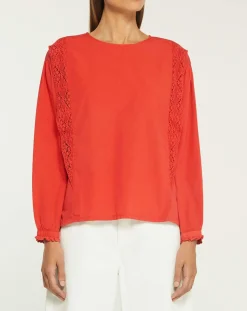 Blouse Stella rouge