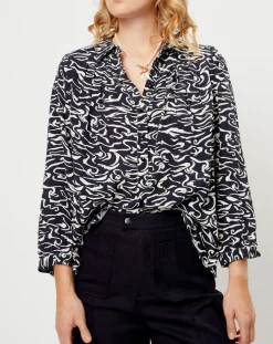 Blouse Zoé noir