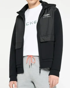 Blouson à capuche Media Aston Martin Racing noir