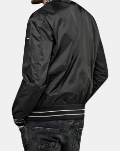Blouson ajusté noir