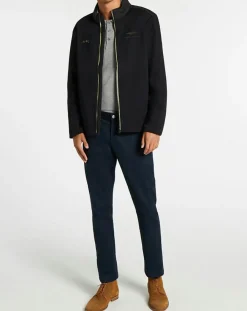 Blouson Aston Martin Racing Jersey bimatière noir