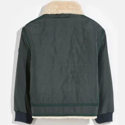 Blouson aviateur tHuge vert foncé