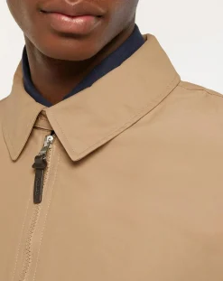 Blouson beige foncé