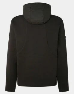 Blouson Bimatière à capuche jersey noir